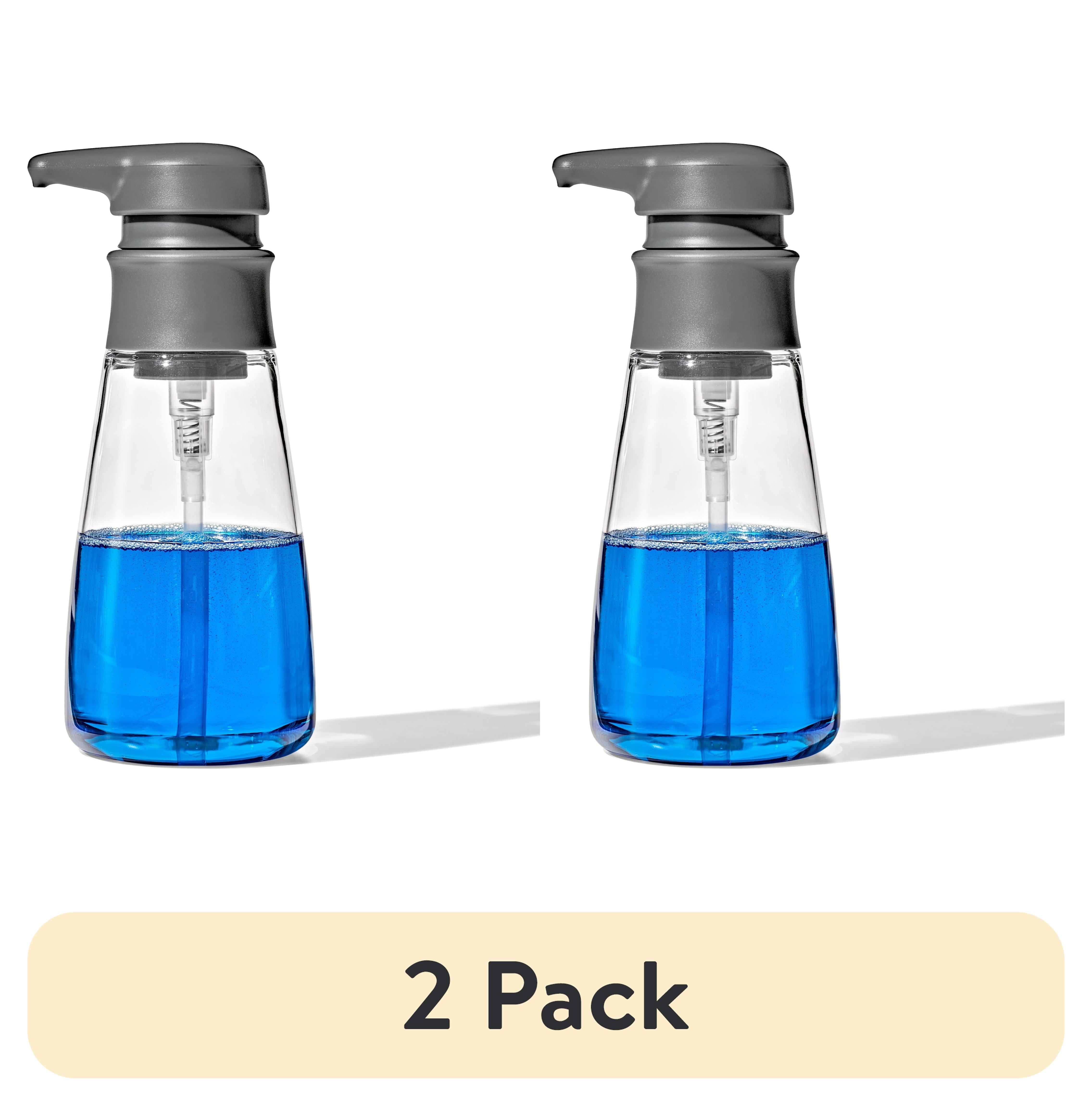 (2 pack) OXO 15-Oz Soap Dispenser, Clear