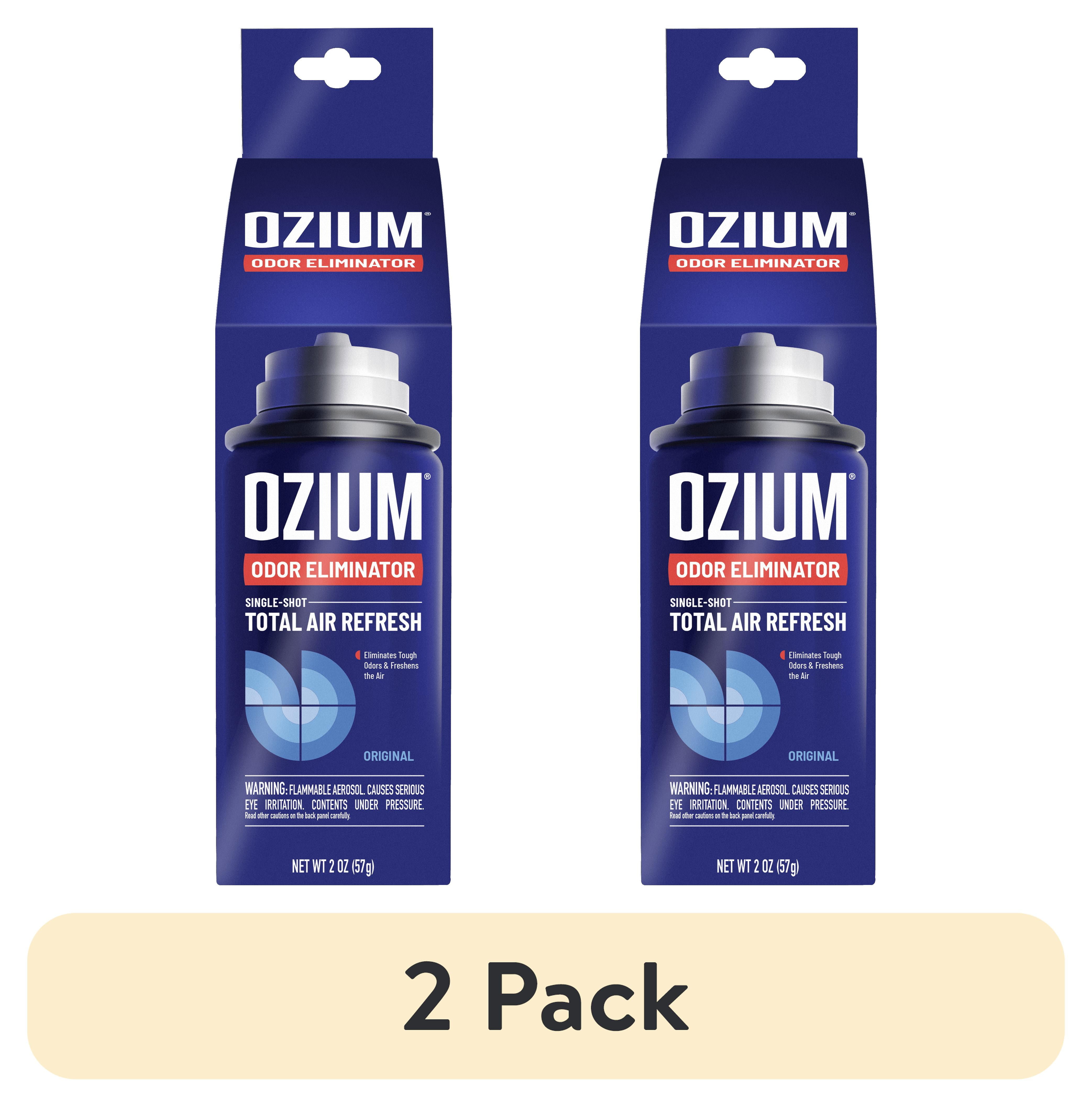 Ozium Original Single-Shot Total Air Refresh Car Fogger Odor Eliminator, 2 oz