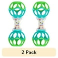 thumbnail image 1 of (2 pack) Oball Shaker Rattle Toy, Ages Newborn +, 1 of 7