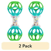 (2 pack) Oball Shaker Rattle Toy, Ages Newborn +