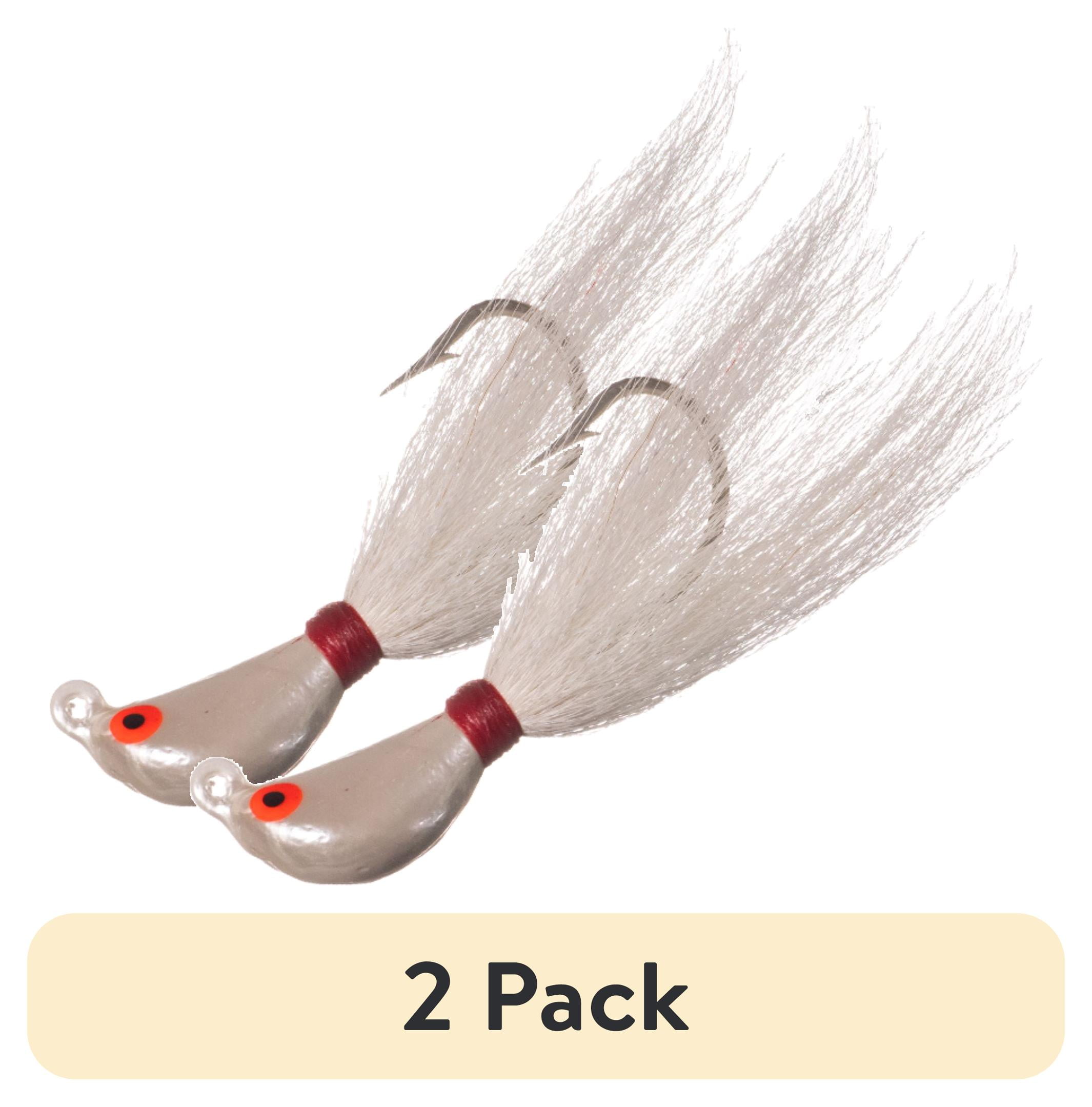 (2 pack) Ocean Logic Striper Fishing Jig, Color White, Size 1/2 oz.