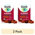 thumbnail image 1 of (2 pack) Ocuvite Eye Vitamin & Mineral Supplement, Eye Health Adult Gummies, Contains Lutein & Zeaxanthin, 60 Gummies, 1 of 10