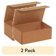 thumbnail image 1 of (2 pack) Office Depot® Brand Corrugated Mailers, 3"H x 5"W x 8"D, Kraft, Pack Of 50 Mailers, 1 of 5