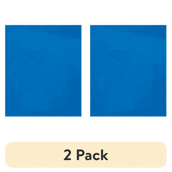 Office Depot® Brand Flat 2-Mil Poly Bags, 15" x 18", Blue, Case Of 1,000