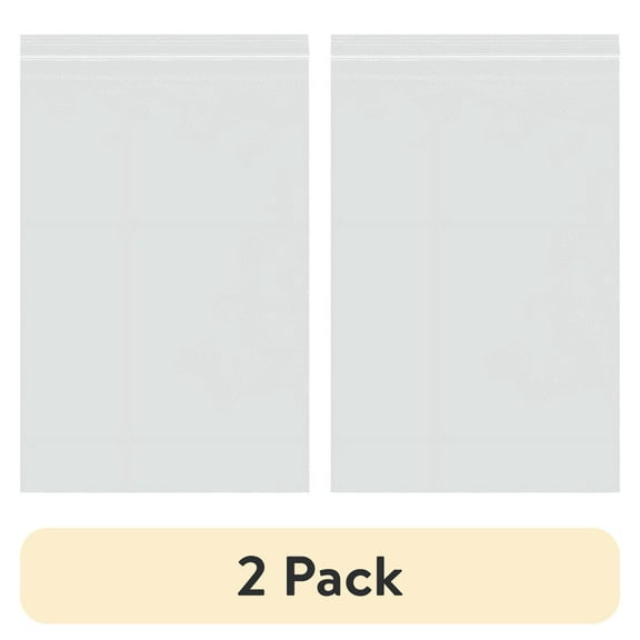 Office Depot® Brand Reclosable 2-mil Poly Bags, 5" x 15", Clear, Case Of 1,000