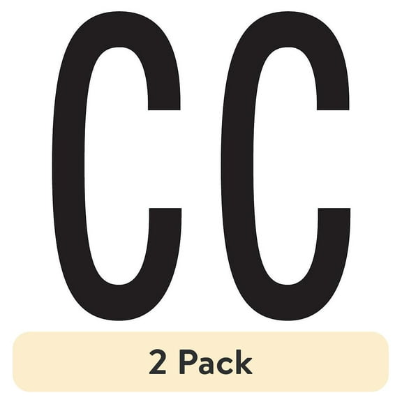 Office Depot® Brand Vinyl Warehouse Labels, DL9310C, Letter C, 3 1/2", Black/White, Case Of 50