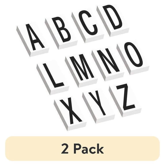 (2 pack) Office Depot® Brand Vinyl Warehouse Labels, DL9316, Letters A ...