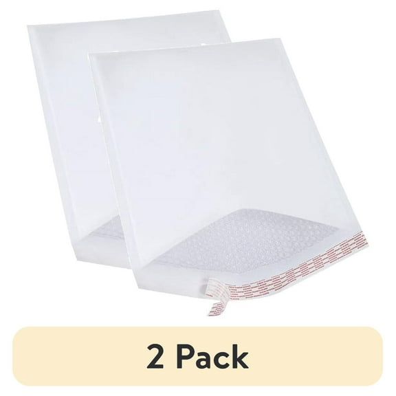 Office Depot® Brand White Self-Seal Bubble Mailers, #7, 14 1/2" x 20", Pack Of 25