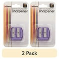 thumbnail image 1 of (2 pack) Officemate Achieva Twin Pencil and Crayon Sharpener, Assorted Translucent Colors (30230), 1 of 7