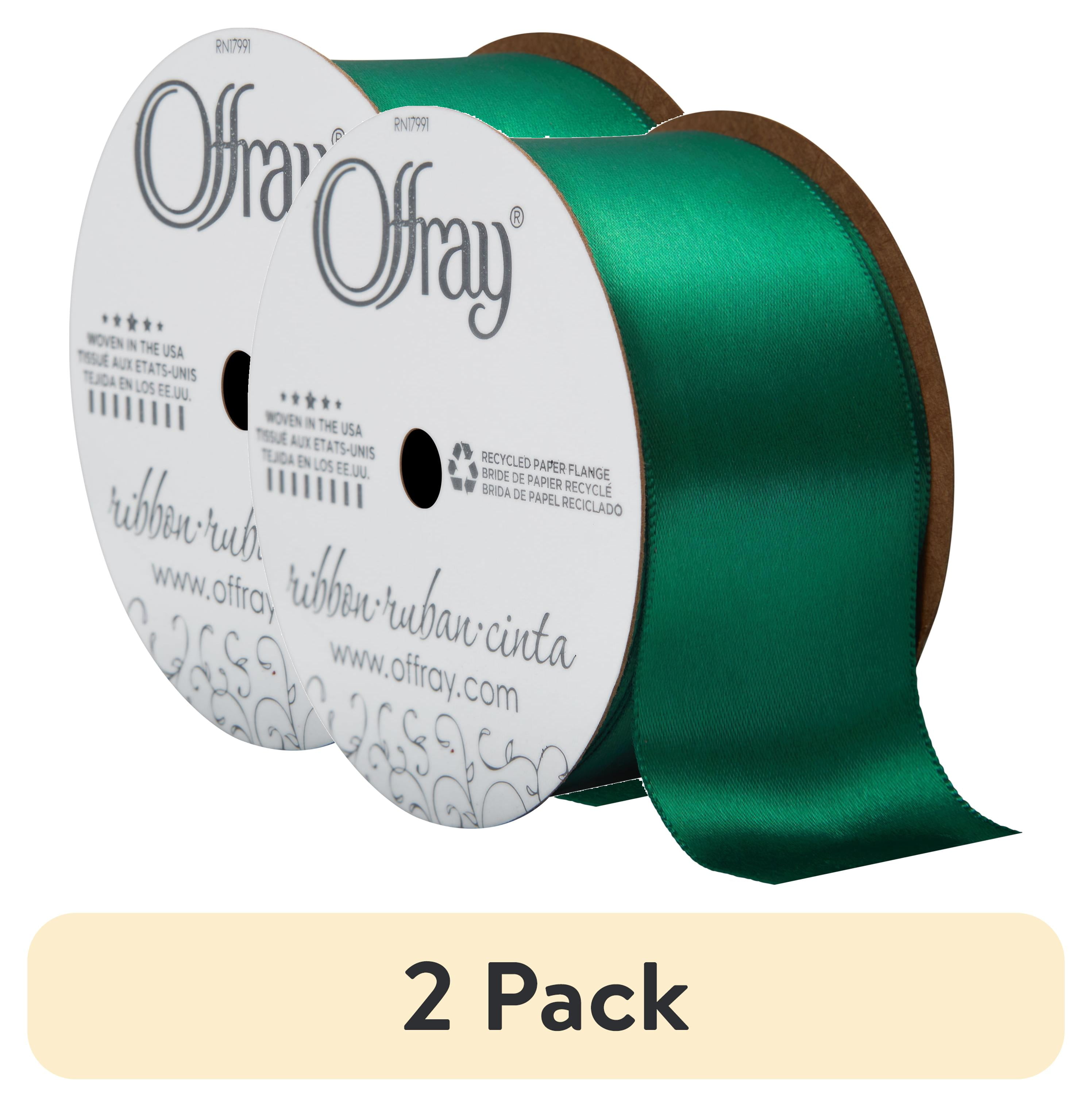 (2 pack) Offray Sfsatin Forest 1.5