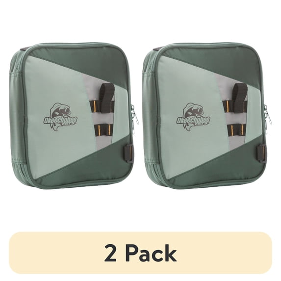 (2 pack) Okeechobee Fats Soft Bait Binder, Fishing Tackle Bags, Polyester