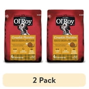 (2 pack) Ol' Roy Complete Nutrition Chicken Dry Dog Food, 4 lb