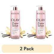 (2 pack) Olay Super Serum Body Lotion, Moisturizing Body Lotion for Dry Skin with Super Serum Complex, 18.5 fl oz