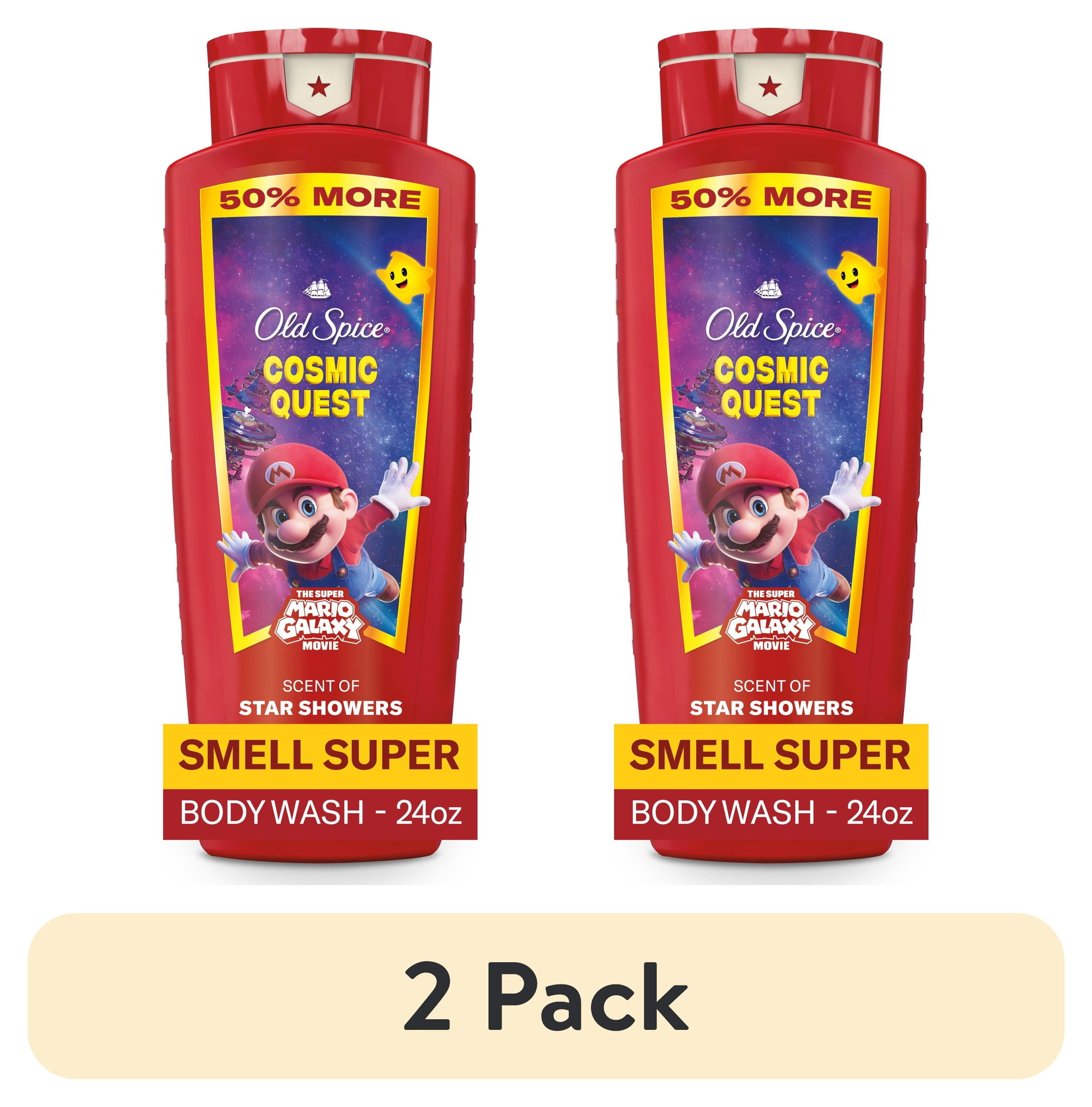 2 pack) Old Spice Body Wash for Men, Cosmic Quest, Old Spice x The