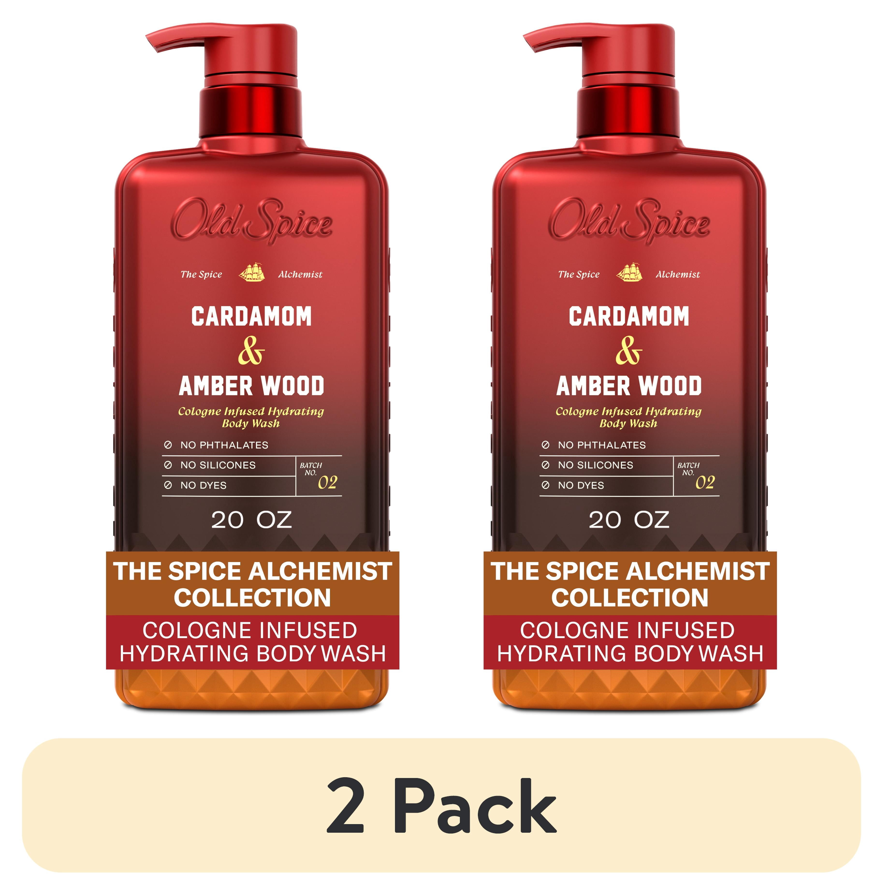 【専用】Old Spice Cardamom & Amber Wood x 2本 2-pack-Old-Spice-Body-Wash-for