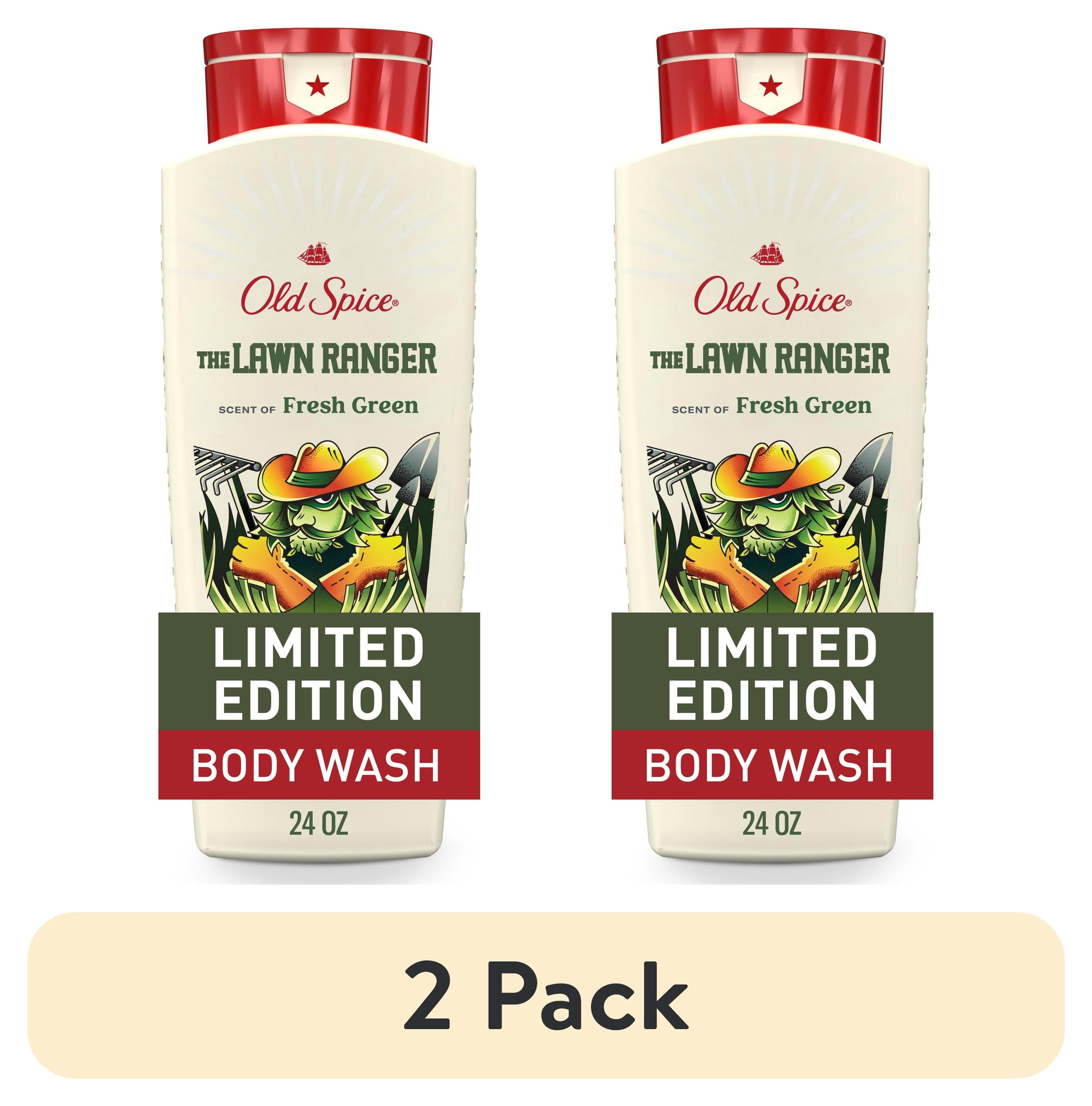 (2 pack) Old Spice Men's Body Wash, Lawn Ranger, 24oz