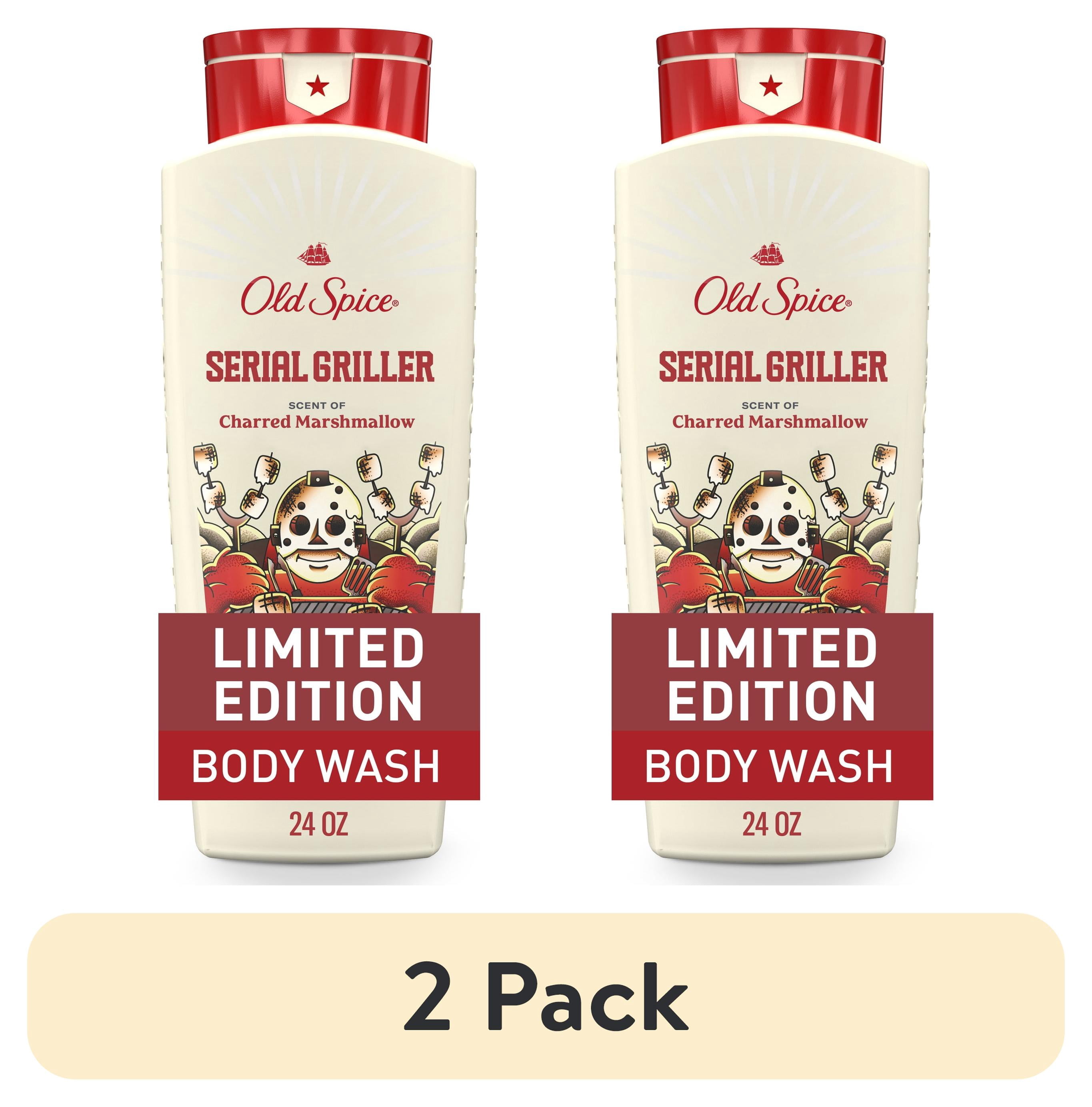 (2 pack) Old Spice Men's Body Wash, Serial Griller, 24oz