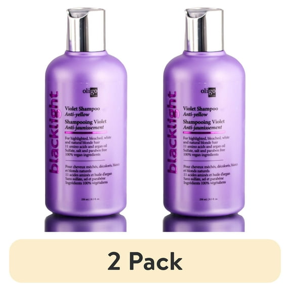 (2 pack) Oligo Professionnel Blacklight Violet Anti-Yellow Shampoo 8.5 fl. oz.