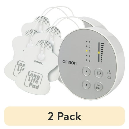 (2 pack) Omron Pocket Pain Pro Tens Unit, PM400