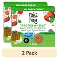 thumbnail interactive-video image 1 of (2 pack) Once Upon a Farm Organic Tractor Wheels Toddler Bar, Apple, Sweet Potato & Spinach 5 Count, 1 of 16