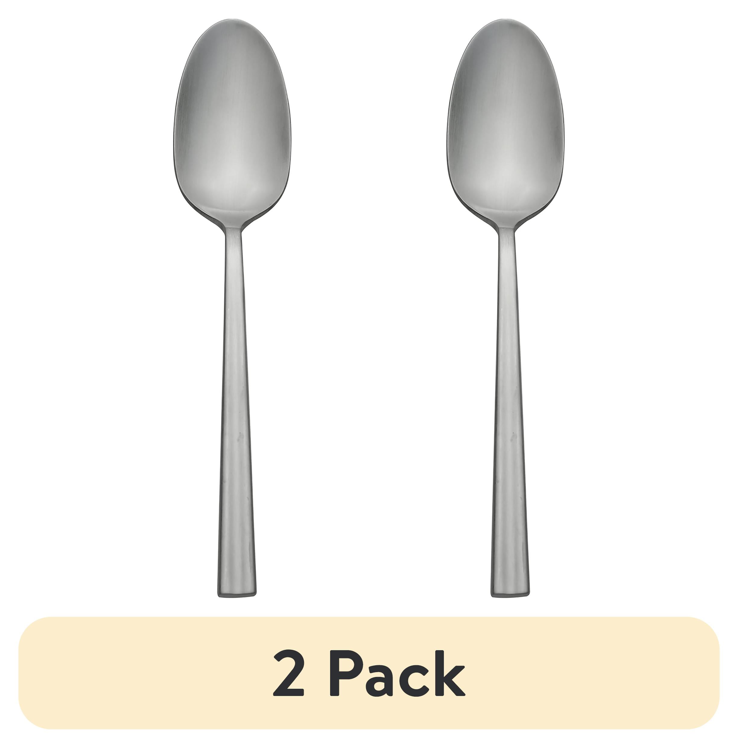 (2 pack) Oneida Reverso Stainless Steel Dinner Spoon