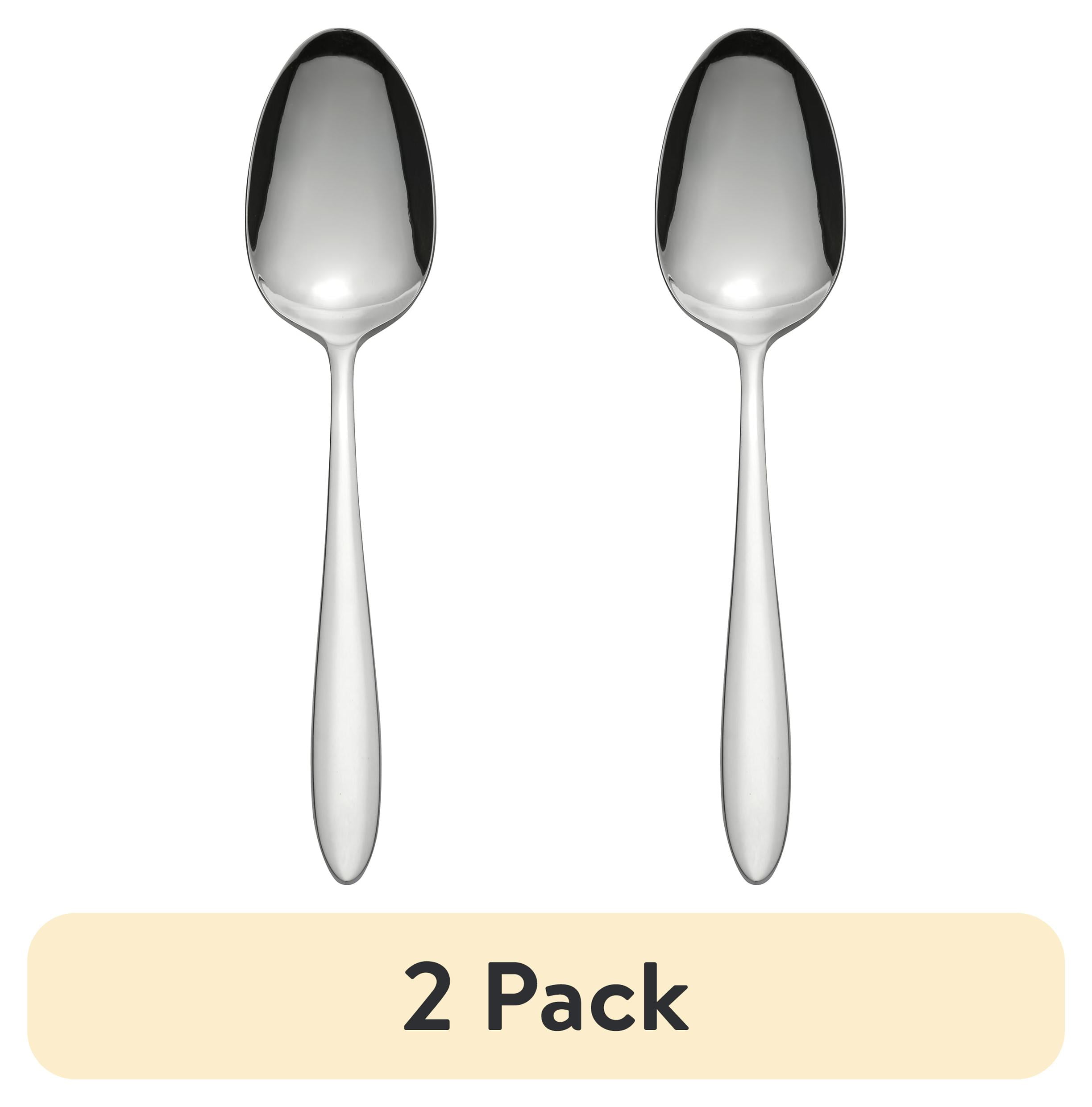 (2 pack) Oneida Solefield Serving Spoon, Stainless Steel, 1 Piece - Walmart.com