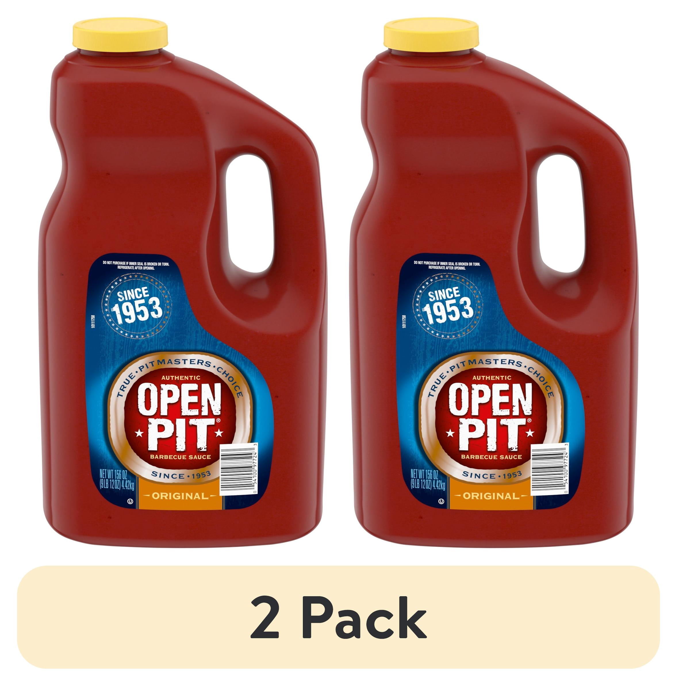 (2 pack) Open Pit Blue Label Original Barbecue Sauce, 156 oz.