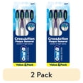 thumbnail image 1 of (2 pack) Oral-B Toothbrush Pack, Pro-Clean CrossAction Plaque Removal Manual Toothbrush, Soft Bristles, 4 Count, 1 of 10