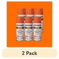 thumbnail image 1 of (2 pack) Orange, Rust-Oleum Stops Rust Gloss Protective Enamel Spray Paint, 12 oz, 6 Pack, 1 of 14