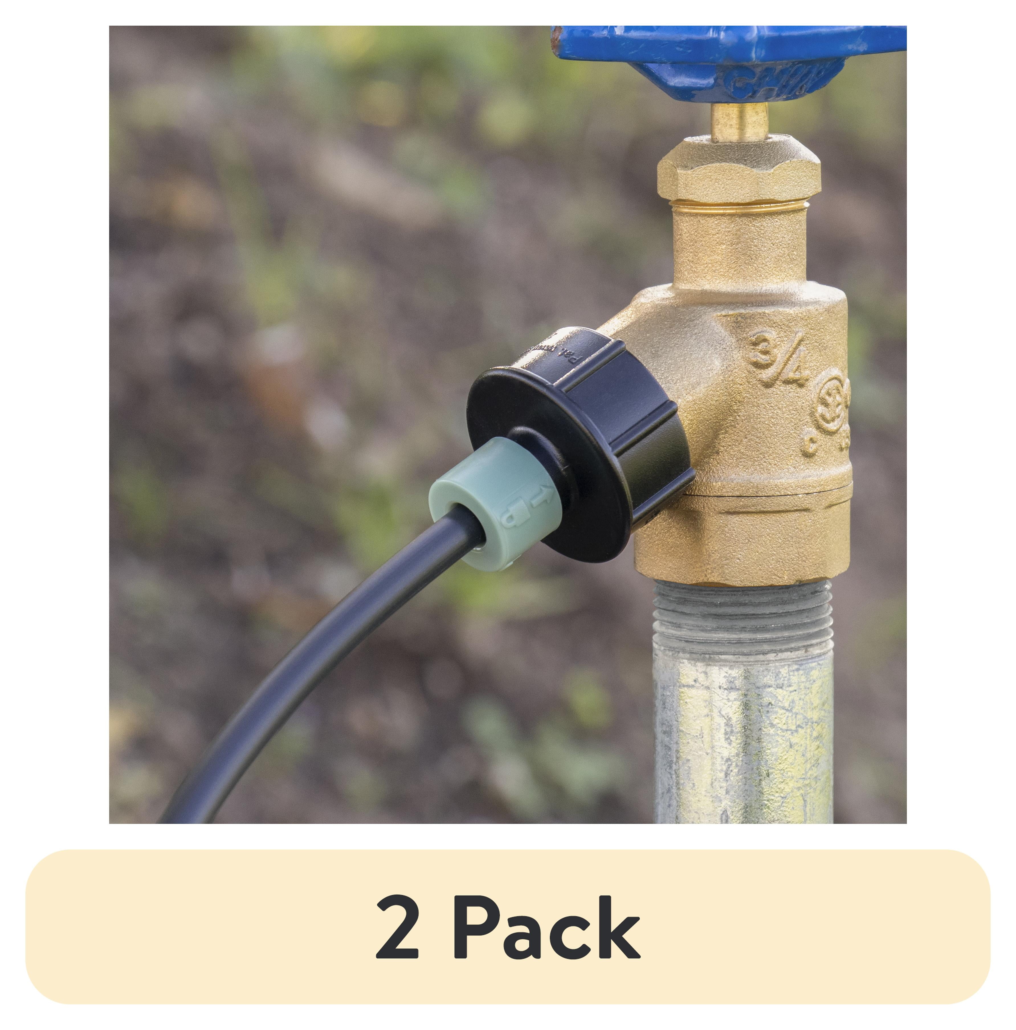 (2 pack) Orbit Irrigation Hose Faucet x 1/4" Drip-Lock Coupler