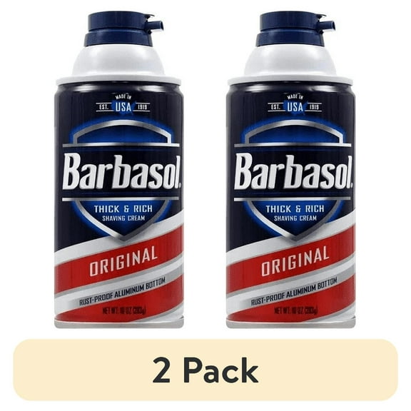 (2 pack) Original Men's Beard Buster Shaving Cream for Sensitive Skin