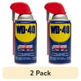 thumbnail image 1 of (2 pack) Classic WD-40 Formula, Multi-Purpose Lubricant Spray Smart Straw, 8 oz, Machine & Tool Lubricant, 1 of 11
