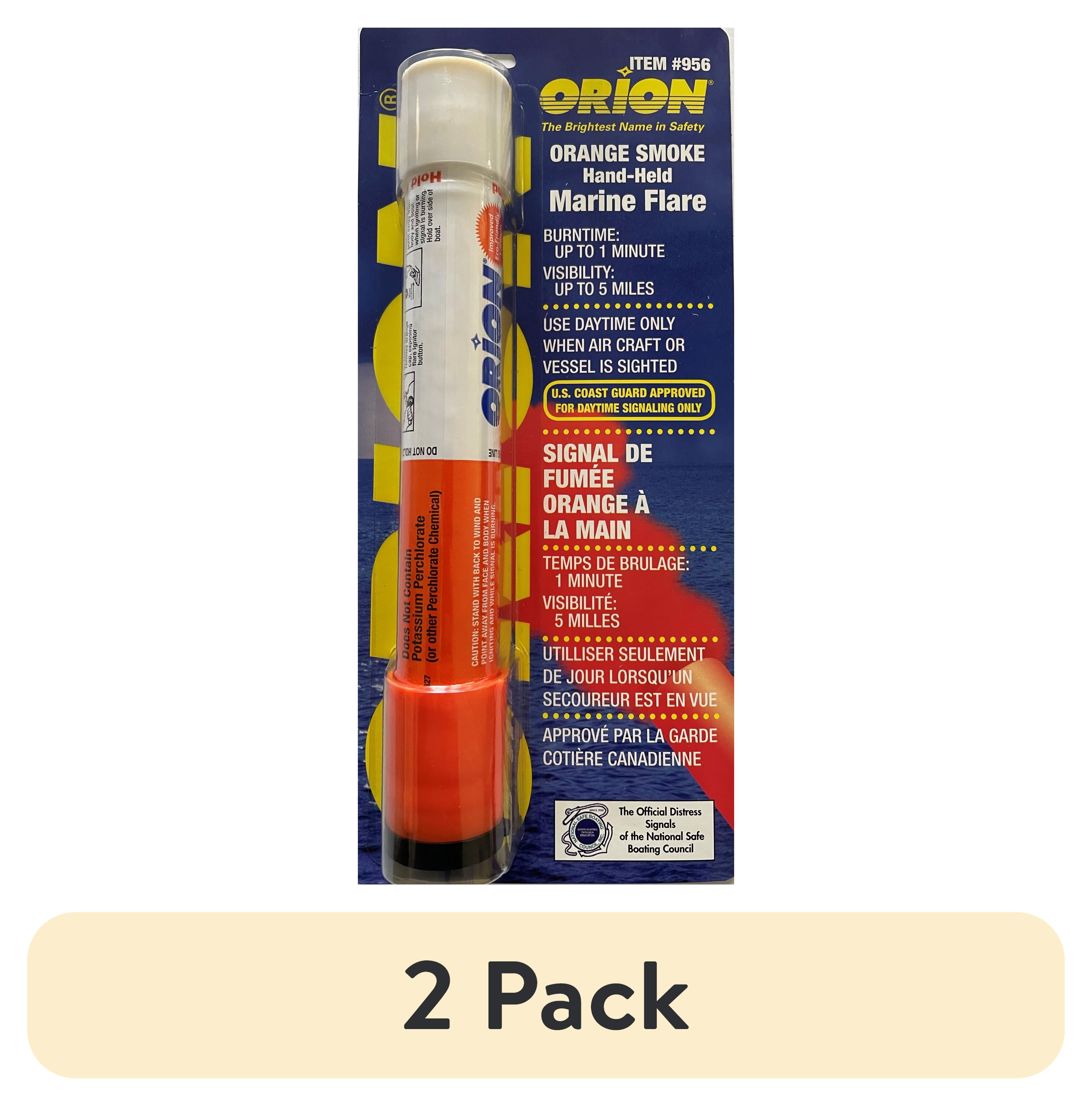 Orion Handheld Orange Smoke Signal - Coast Guard Approved
