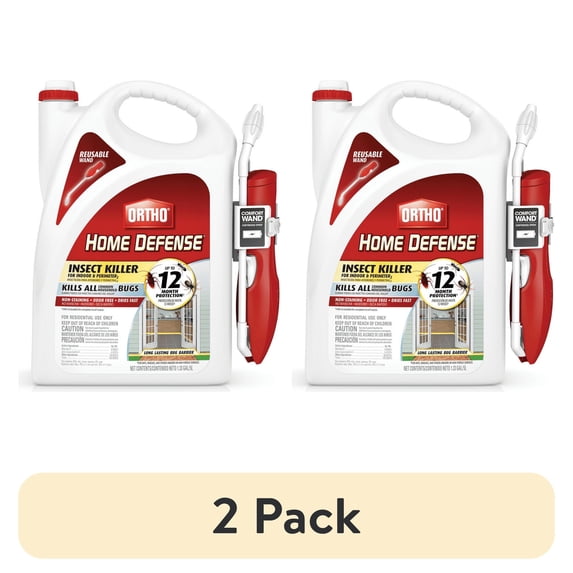 (2 pack) Ortho Home Defense Insect Killer for Indoor, Perimeter2, 1.33 Gal.