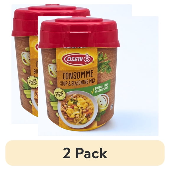 (2 pack) Osem Consomme Soup Mix, 14.1 oz