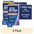 thumbnail image 1 of (2 pack) Osteo Bi-Flex Triple Strength with MSM, Glucosamine, Joint Health Supplement, 80 Coated Tablets, 1 of 11