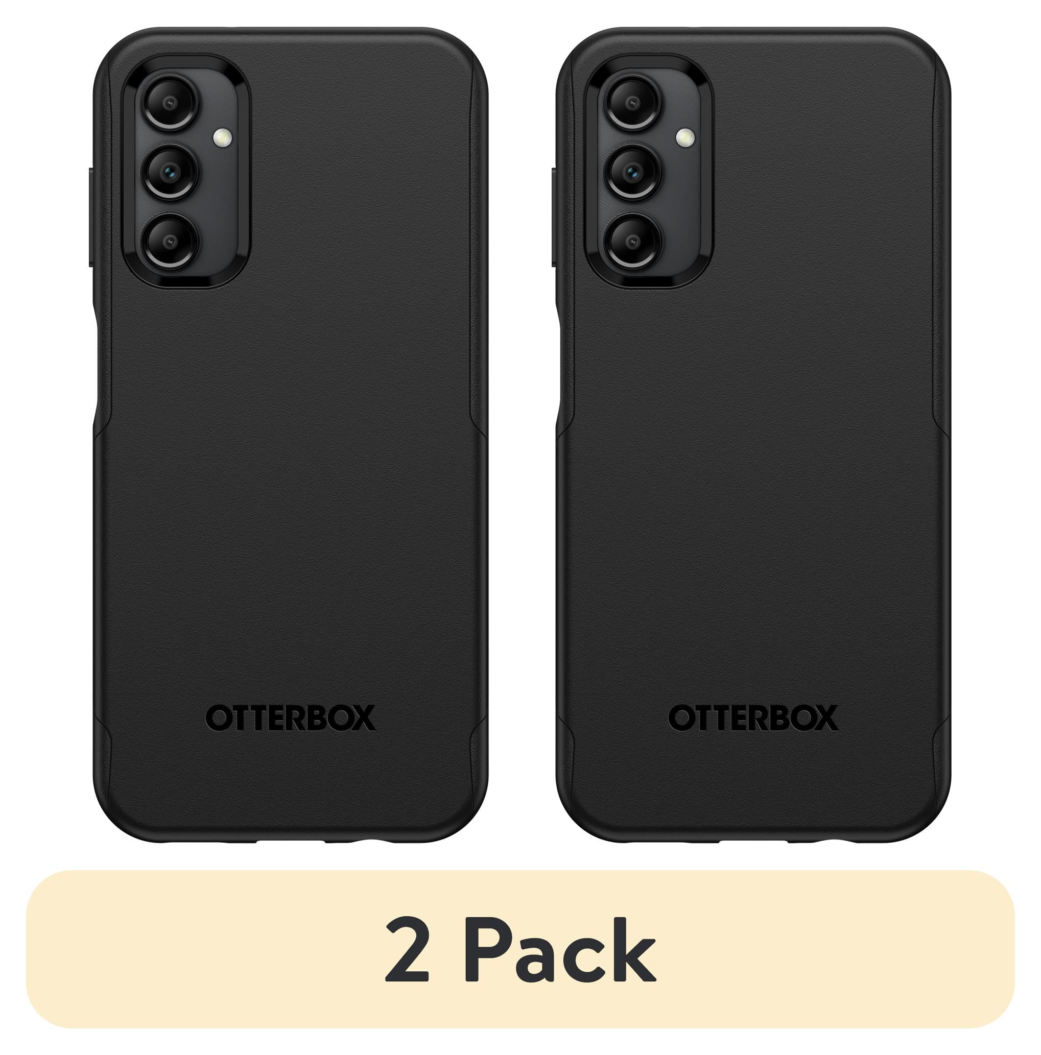 (2 pack) OtterBox Commuter Series Lite Case for Samsung Galaxy A14 5G - Black