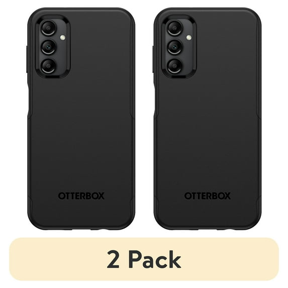 (2 pack) OtterBox Commuter Series Lite Case for Samsung Galaxy A14 5G - Black