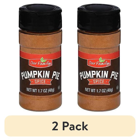 (2 pack) Our Family Spice, Pumpkin Pie 1.7 Oz
