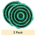 thumbnail image 1 of (2 pack) Outward Hound Fun Feeder Slo Bowl – Large 4‑Cup Capacity, Slow Feeding, Medium to Large Dogs, Non‑Slip, Turquoise, Drop Pattern, 1 of 9