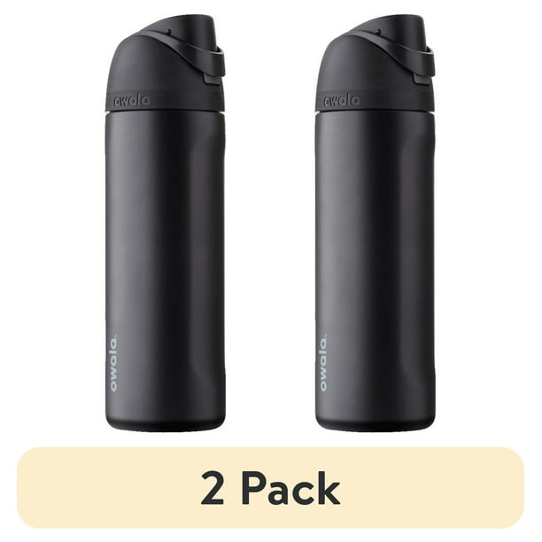 2 pack) Owala FreeSip Stainless Steel Water Bottle, 24oz, Very