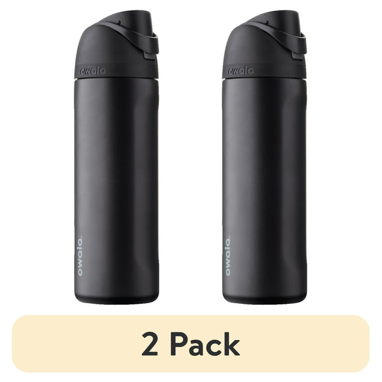 2 pack) Owala FreeSip Stainless Steel Water Bottle, 24oz, Very