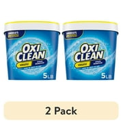 2 pack OxiClean Versatile Stain Remover Powder for Around the Home and Laundry , 5 lb