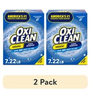 2 pack OxiClean Versatile Stain Remover Powder, for Around the Home and Laundry, 7.22 lb