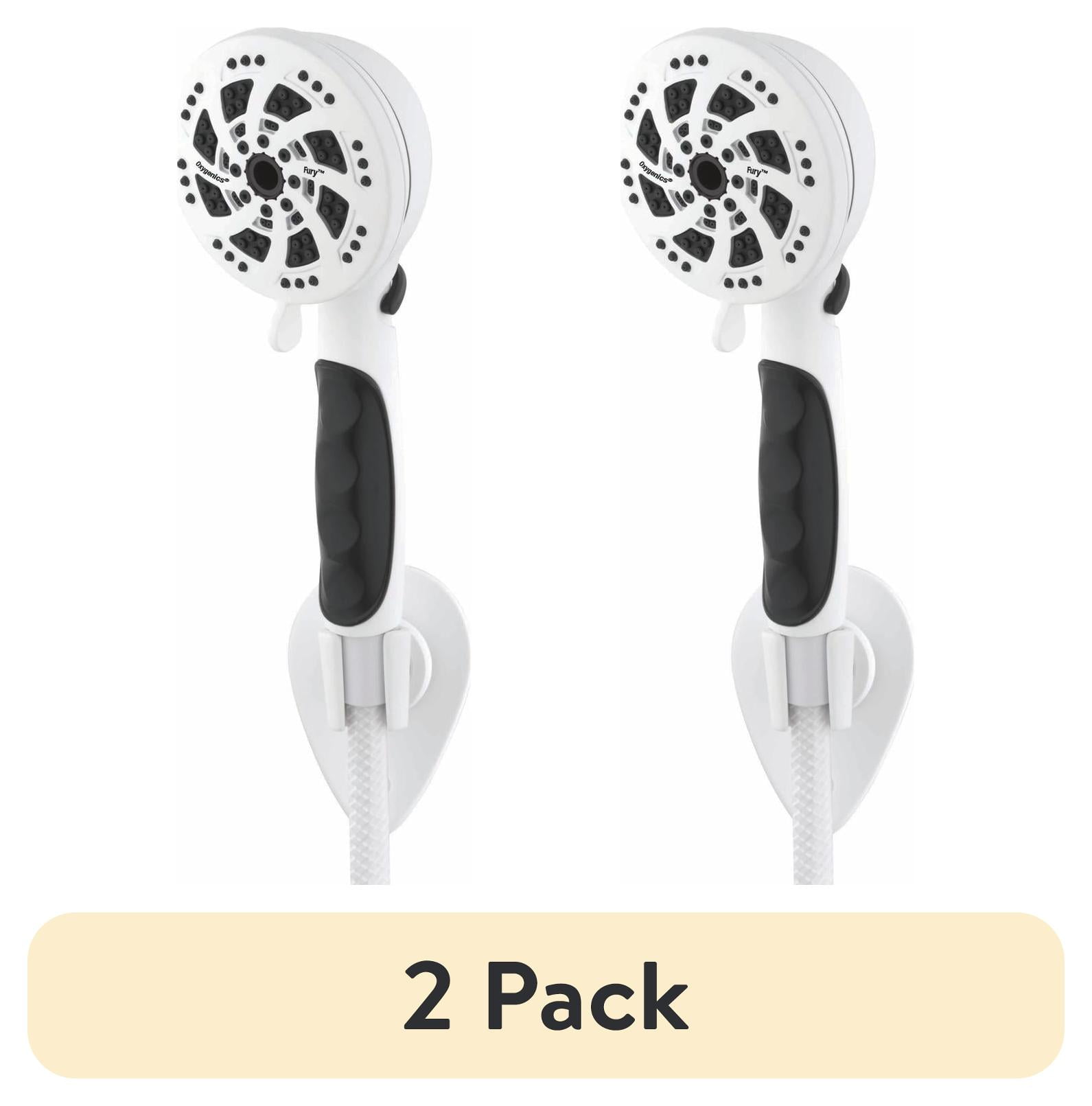 (2 pack) Oxygenics Fury RV 5-Setting Handheld Showerhead with 72-Inch Hose