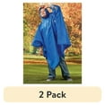 thumbnail image 1 of (2 pack) Ozark Trail 3/4 Sleeve PE/EVA Raincoat Single-Breasted Poncho, for Child, 1 Pack, for Boys and Girls, One Size Fits Most Children, 1 of 6