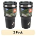 thumbnail image 1 of (1 pack) Ozark Trail 32 oz Double Wall Vacuum Sealed Stainless Steel Tumbler, Black, 1 of 10