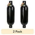 thumbnail image 1 of (2 pack) Ozark Trail 6.5" x 23" Inflatable Boat Bumper Marine Boat Fender, Black, 1 of 5