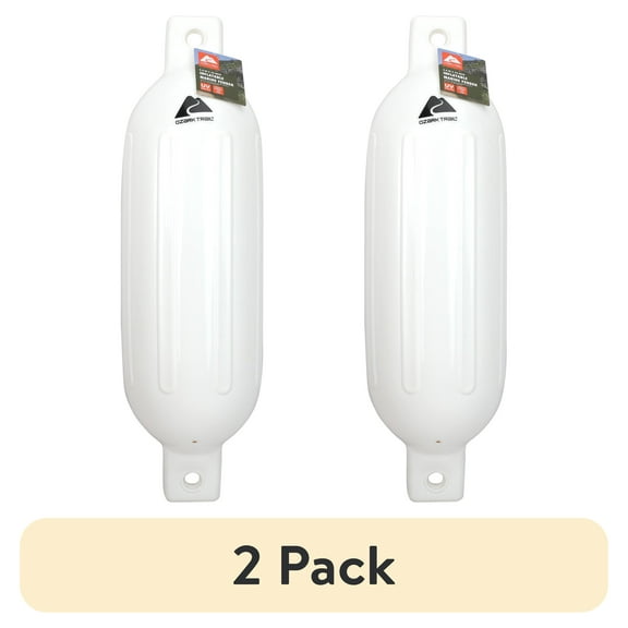 (2 pack) Ozark Trail 6.5" x 23" Inflatable Boat Bumper Marine Boat Fender