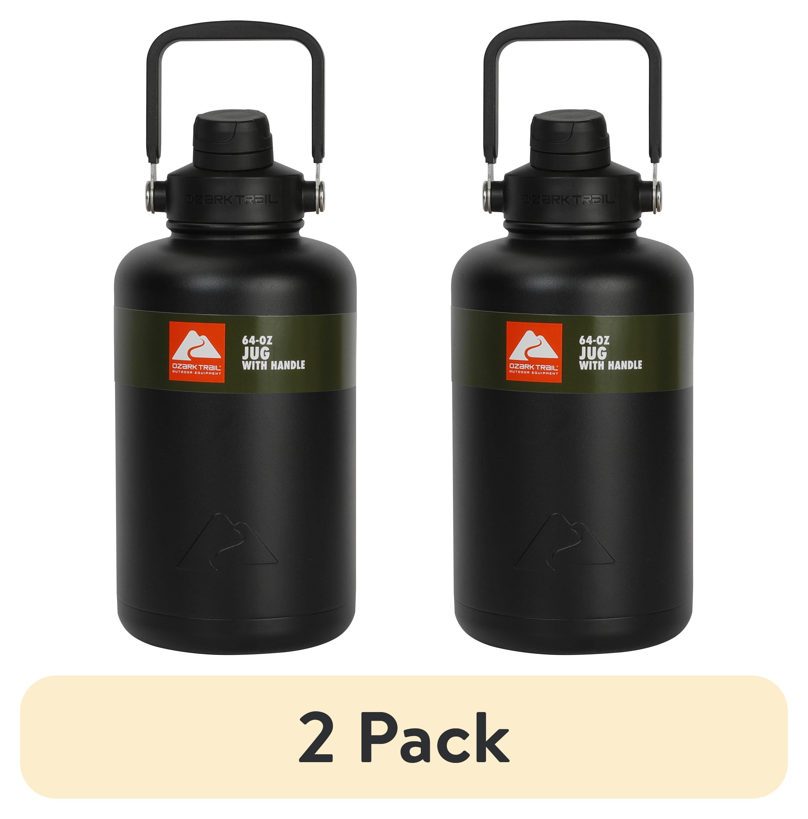 2 pack) Ozark Trail 64 oz Stainless Steel Insulated Chug
